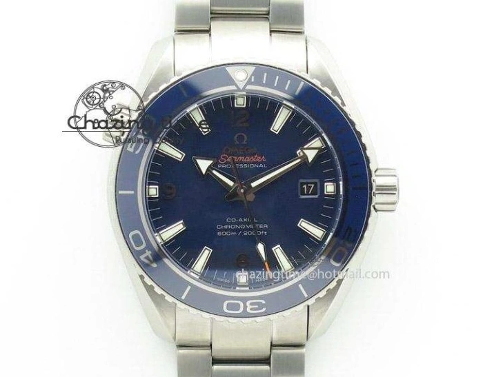 0411 Colorful Planet Ocean SS Bp Maker 45mm Black Bezel On Black Rubber Strap A 8219